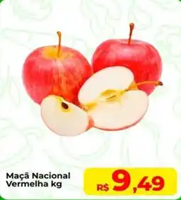 Rebouças Supermercados Maçã Nacional Vermelha kg oferta