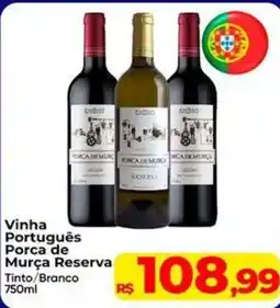 Rebouças Supermercados Vinha Português Porca de Murça Reserva oferta