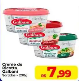 Rebouças Supermercados Creme de Ricotta Galbani Sortidos oferta