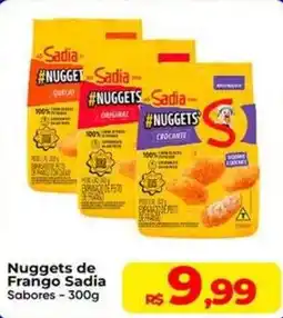 Rebouças Supermercados Nuggets de frango sadia sabores oferta