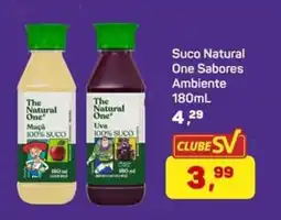 Supermercados São Vicente Suco Natural One Sabores oferta