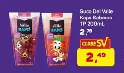 Supermercados São Vicente Suco Del Valle Kapo Sabores oferta