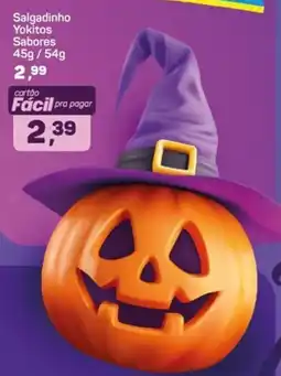 Supermercados São Vicente Salgadinho Yokitos Sabores oferta