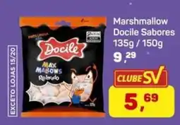 Supermercados São Vicente Marshmallow docile sabores oferta