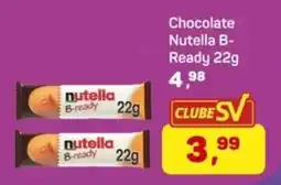 Supermercados São Vicente Chocolate nutella b-ready oferta