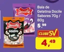 Supermercados São Vicente Bala de Gelatina Docile oferta