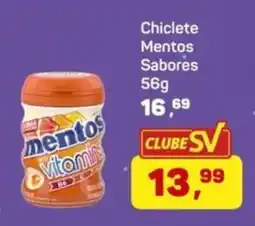 Supermercados São Vicente Chiclete Mentos Sabores oferta