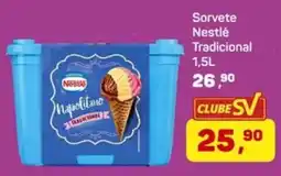 Supermercados São Vicente Sorvete Nestlé Tradicional oferta