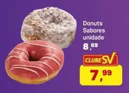 Supermercados São Vicente Donuts Sabores unidade oferta