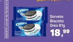 Supermercados São Vicente Sorvete Biscoito Oreo oferta
