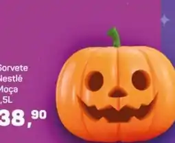 Supermercados São Vicente Sorvete Nestlé Moça oferta