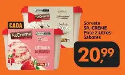 Supermercados Nori Sorvete sr. creme oferta