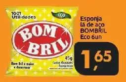 Supermercados Nori Esponja lã de aço bombril eco 6un oferta