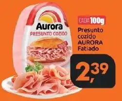 Supermercados Nori Presunto cozido aurora fatiado oferta