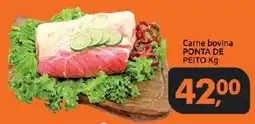 Supermercados Nori Carne bovina ponta de peito kg oferta