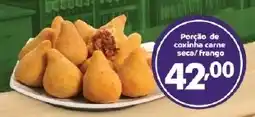 Supermercados Nori Porção de coxinha carne seca/frango oferta