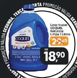 Supermercados Nori Lava roupas coquel natureza limpa oferta