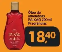 Óleo de amêndoas paixão fragrâncias