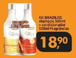Kit braziliss shampoo + condicionador