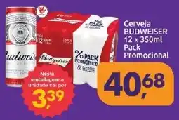 Supermercados Nori Cerveja budweiser oferta
