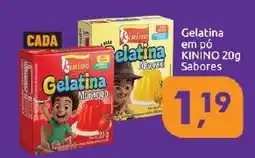 Supermercados Nori Gelatina kinino sabor morango oferta