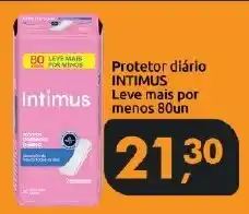 Supermercados Nori Protetor diário intimus oferta