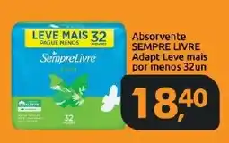 Supermercados Nori Absorvente sempre livre adapt oferta