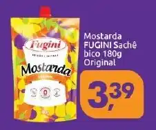 Supermercados Nori Mostarda fugini sachê original oferta