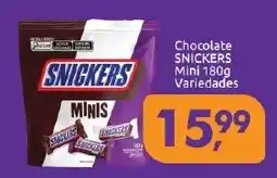 Supermercados Nori Chocolate snickers minis oferta