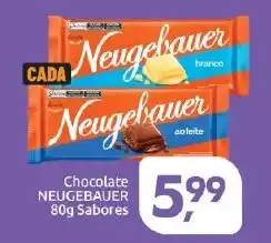 Supermercados Nori Chocolate neugebauer 80g sabores oferta