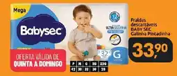 Supermercados Nori Fraldas descartáveis baby sec galinha pintadinha oferta