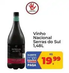 Tonin Superatacado Aldeia da serra - vinho nacional oferta