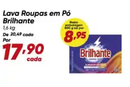 Dia Brilhante - lava roupas em pó oferta