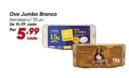 Dia Jumbo - ovo jumbo branco oferta