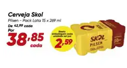 Dia Skol - cerveja oferta