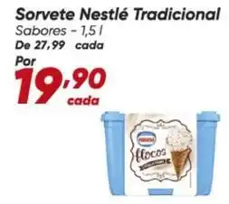 Dia Nestlé - sorvete tradicional oferta