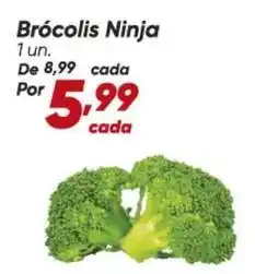 Dia Ninja - brócolis ninja oferta