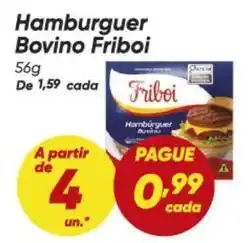 Dia Friboi - hamburguer bovino oferta