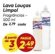 Dia Limpol - lava louças oferta