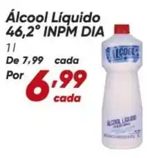 Dia Dia - álcool líquido 46,2° oferta