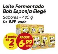 Dia Elegê - leite fermentado bob esponja oferta