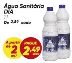 Dia Dia - água sanitária oferta