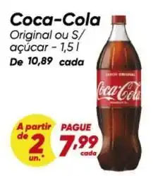 Dia Coca-cola - original ou s/ açúcar oferta