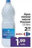 Carrefour Natural - água mineral oferta