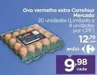 Carrefour Carrefour - ovo vermelho extra oferta