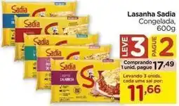 Carrefour Sadia - lasanha oferta
