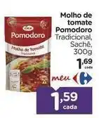 Carrefour Pomodoro - molho de tomate oferta