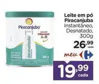 Carrefour Piracanjuba - leite em pó oferta