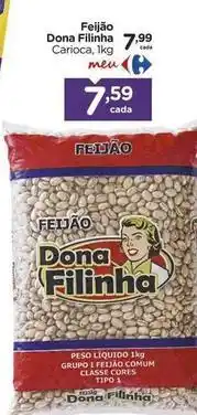 Carrefour Galinha pintadinha - feijão oferta