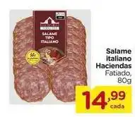 Carrefour Haciendas - salame italiano oferta